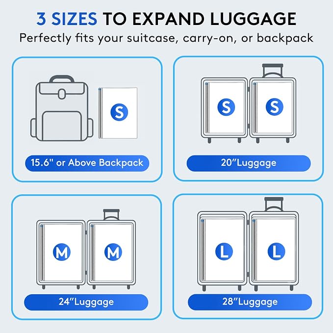 24 Packs Vacuum Bags for Travel - Image 4
