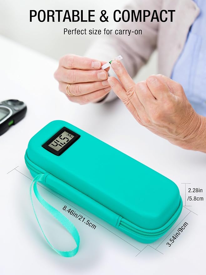Insulin Cooler Travel Case TSA Approved, Temperature Display Insulin TravelCase - Image 4
