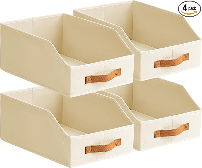 Homsorout Fabric Storage Bins for Organizing by Homsorout