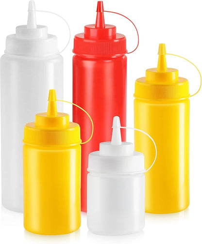 New Star Foodservice 533739 Plastic Squeeze Bottles - Image 4