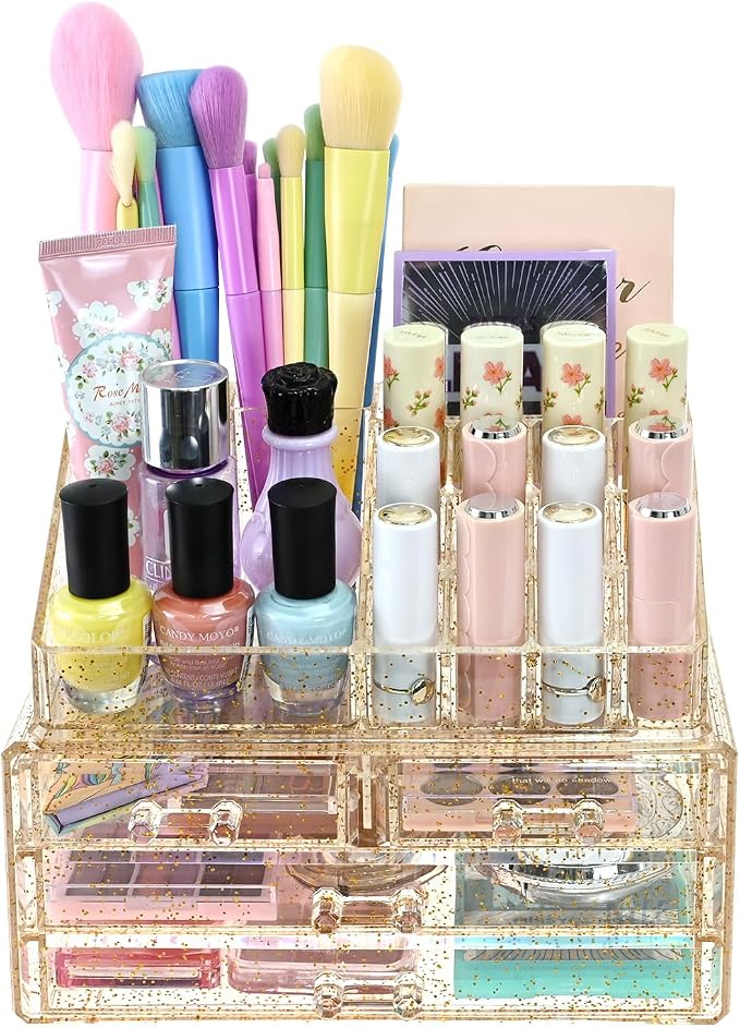 Ikee Design Acrylic Makeup Organizer - Image 3
