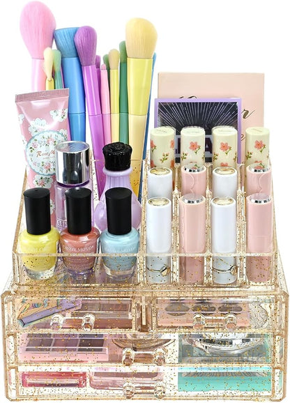 Ikee Design Acrylic Makeup Organizer - Image 3