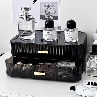 2 Pack Stackable Makeup Organizer - Image 4