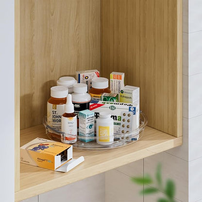 LAMU 4 Pack Lazy Susan Organizer, Refrigerator, Table Top, Pantry Organizers - Image 7