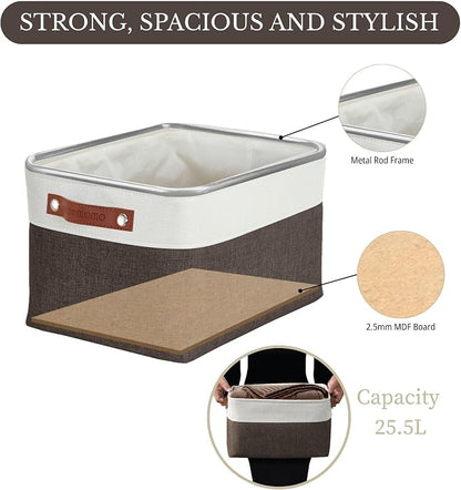 DECOMOMO Storage Baskets for Shelves - Image 4
