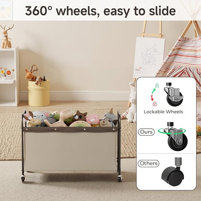 StorageWorks Toy Box with Wheels - Image 3