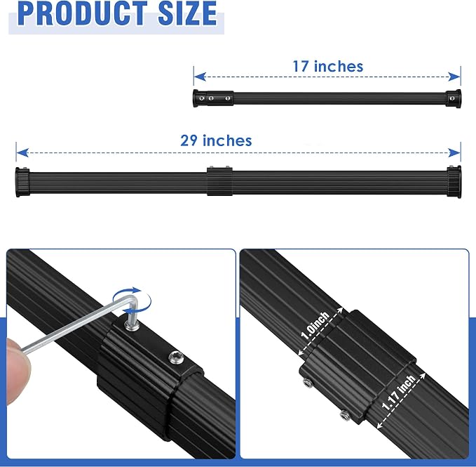 Adjustable Oval Closet Rod - Image 3