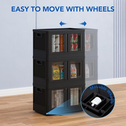FLEXIMOUNTS 110 QT Stackable Storage Bins - Image 6