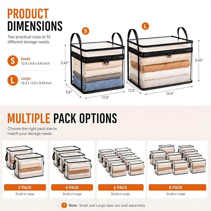 Extra Large Clear Pvc Storage Bags - Image 5