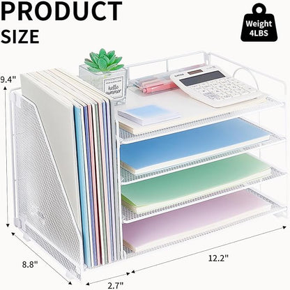 OPNCIE 4-Tier Paper Organizer - Image 2