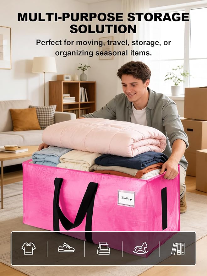HOMESURE Supports 200lbs Heavy Duty Moving Bags - Image 4