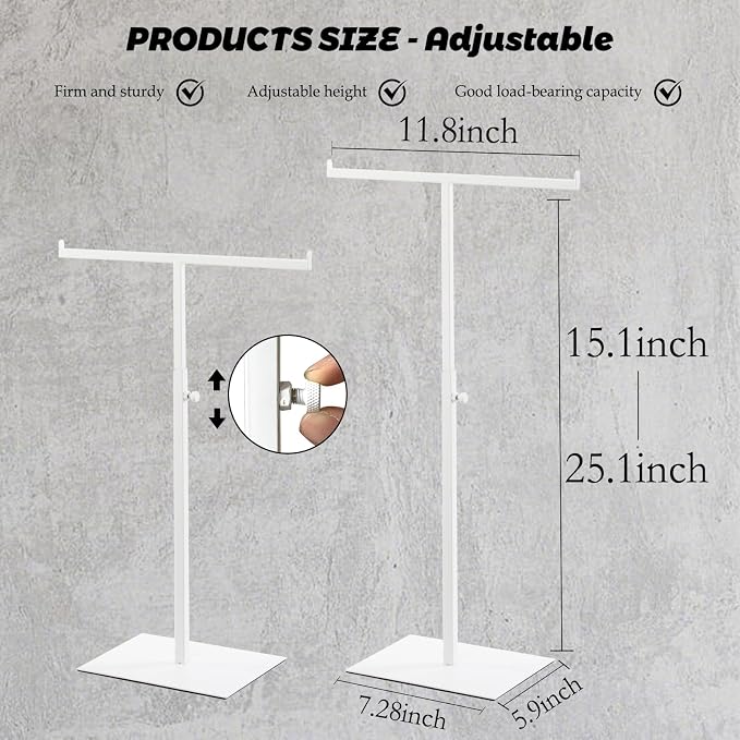 Purse Display Stand Jewelry Tower Stainless Steel Handbag Stand Jewelry Stands - Image 2
