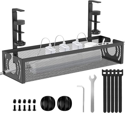 Cable Management, Metal Cable Organizer by LOVJOYSE