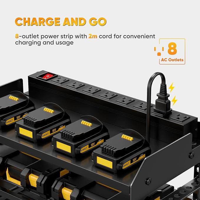 Power Tool Organizer Wall Mount - Image 2