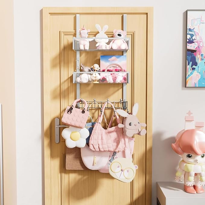 Consumest Over The Door Hooks Organizer - Image 5