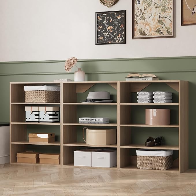 Short Tower Closet Unit, Modular Closet System, Wood Closet System Organizer - Image 7