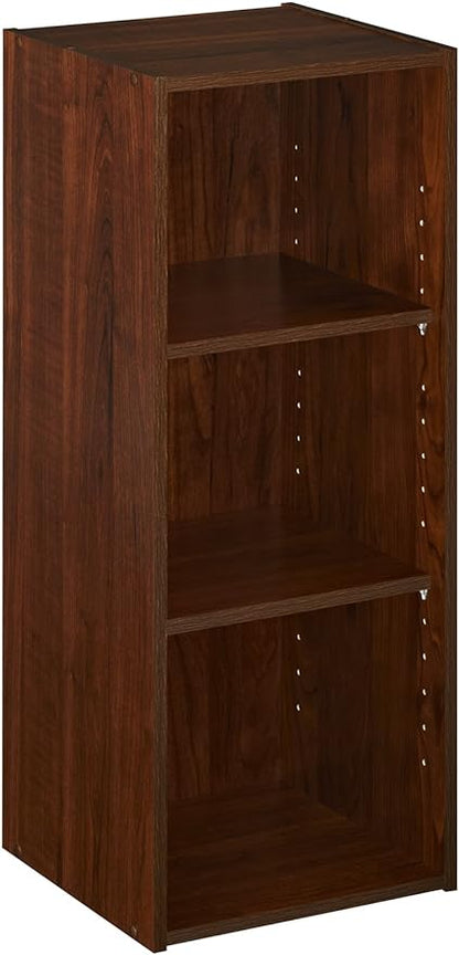 ClosetMaid Stackable 3-Shelf Storage Organizer, Dark Cherry by Unknown