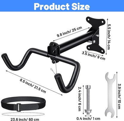 2 Pcs Bike Rack Garage - Image 2