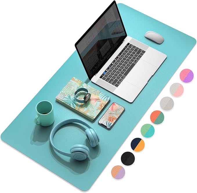 YSAGI Dual-Sided Desk Pad Protector, Desk Mat by YSAGi