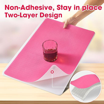 Drawer and Shelf Liner, Non-Slip Kitchen Cabinet Liners Non-Adhesive Thick - Image 2