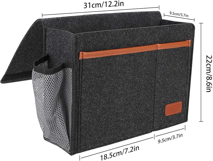 Bedside Caddy, Bed Storage Organizer - Image 7