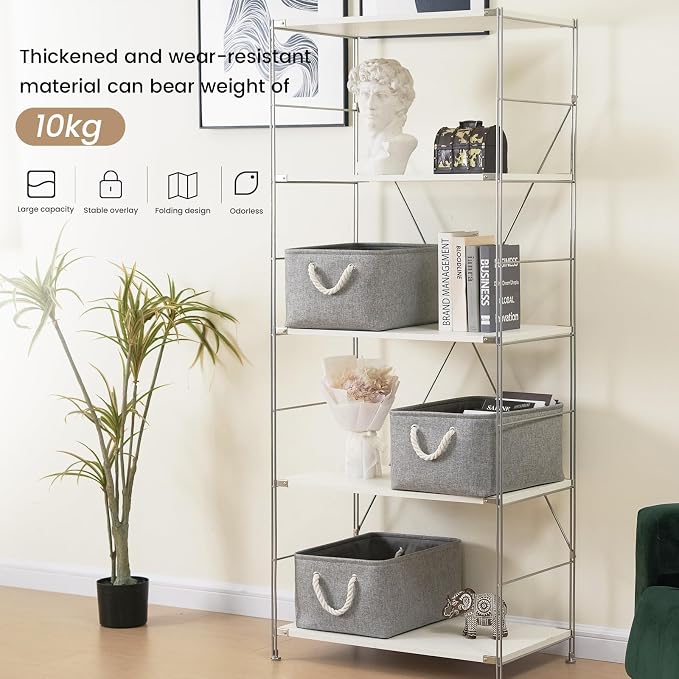 15.7x11.8x8.26 Inch Fabric Large Storage Bins - Image 3