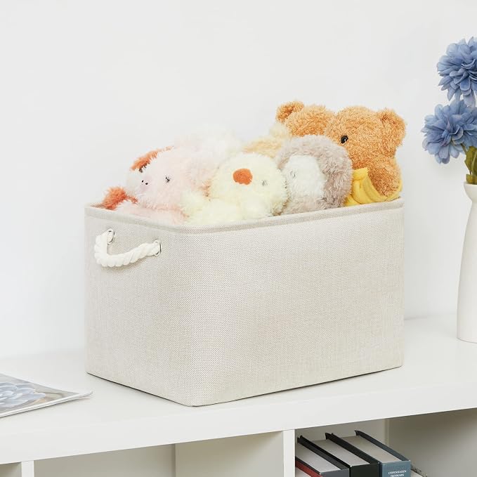 Bidtakay Baskets Collapsible Large Toy Storage Baskets - Image 8