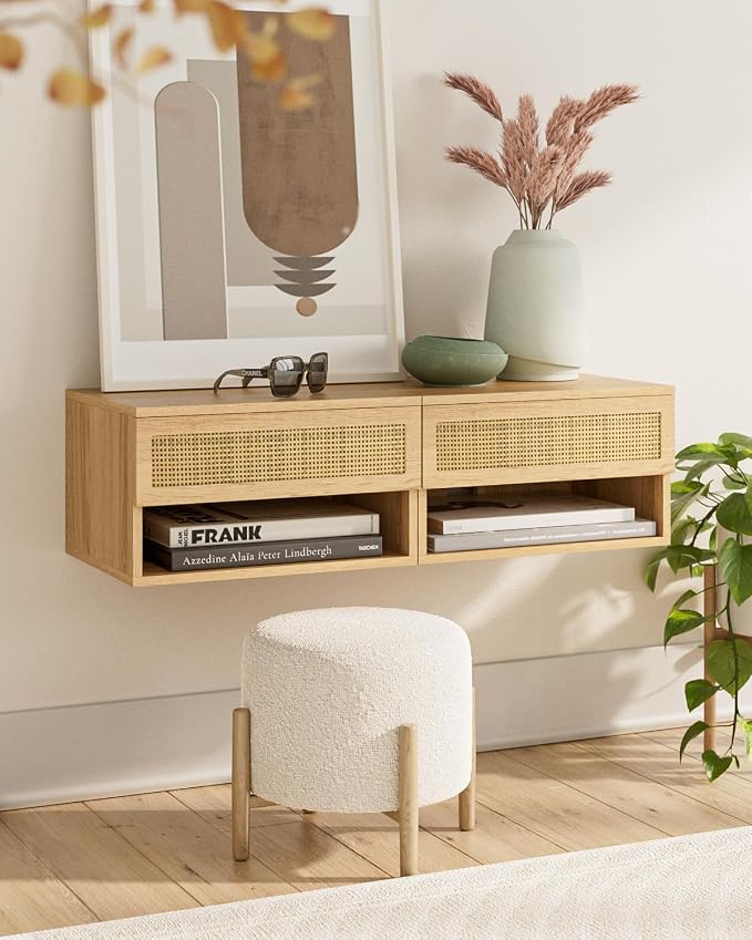 Floating Nightstand, Small Modern Floating Nightstand - Image 8