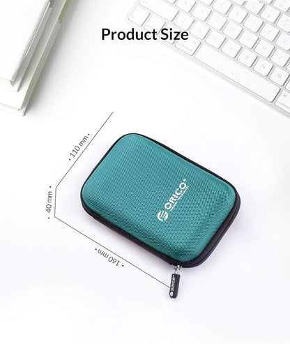 ORICO Hard Drive Case 2.5 inch External Drive Storage Carrying Bag Waterproof - Image 7