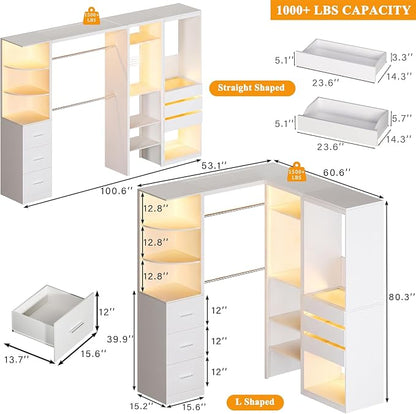 Large Corner Closet System Set - Image 8