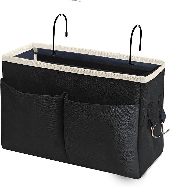 Bedside Caddy Bedside Hanging Storage Basket Multi-Function Organizer Caddy by Someteth