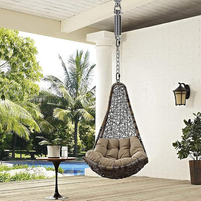 SELEWARE Hammock Chair Hanging Kit, Bearing Swing Hooks w/Spring & Chain | - Image 6
