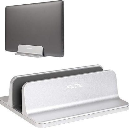 JARLINK Vertical Laptop Stand, Adjustable Aluminum Desktop Holder, Space-saving by JARLINK