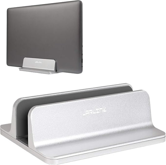 JARLINK Vertical Laptop Stand, Adjustable Aluminum Desktop Holder, Space-saving by JARLINK