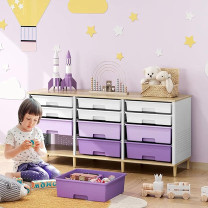 TOOLF 12 Drawers Storage Cabinet - Image 7