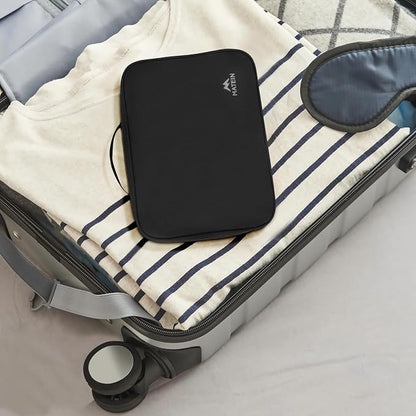 MATEIN Small Electronic Organizer Travel Case, Double Layer Cable Organizer | - Image 7