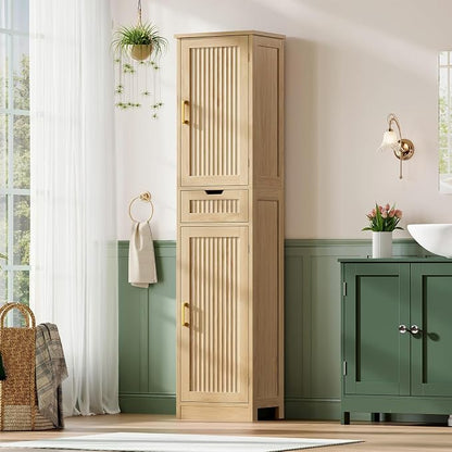 Iwell Tall Narrow Storage Cabinet - Image 2