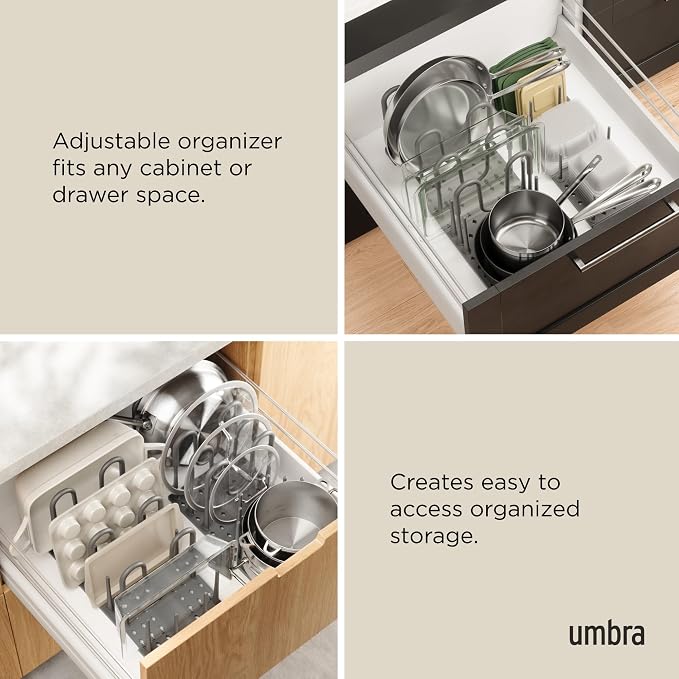 Peggy Kitchen Drawer Cupboard Organizer Tray - Image 4