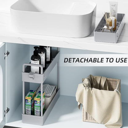 SOLEJAZZ Slim Rolling Storage Cart - Image 5