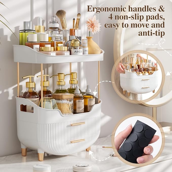 4 Tier Makeup Organizer - Image 5