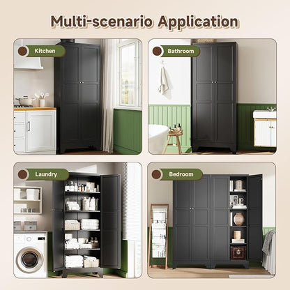 Letaya 75" H Metal Storage Cabinet - Image 5