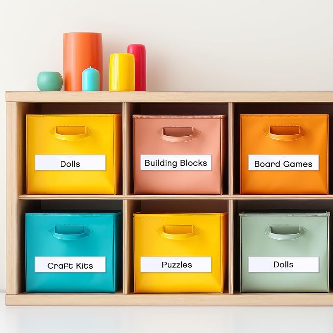 Chinco 60 Pcs Self Adhesive Pockets, Bin Labels - Image 6