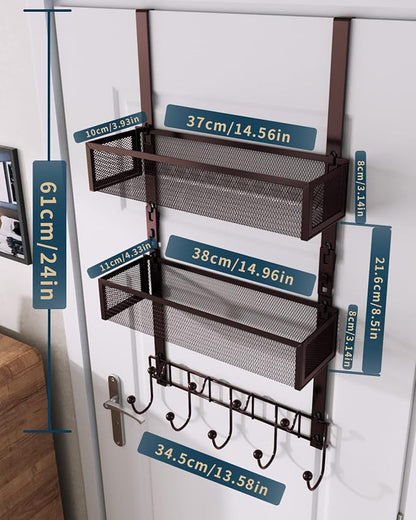 Consumest Over The Door Hooks Organizer - Image 7