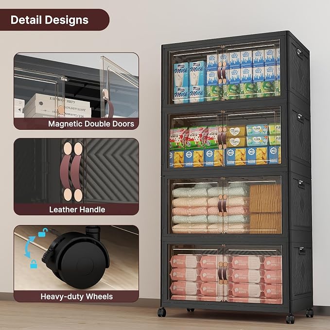 UAMFURI Stackable Storage Bins - Image 4