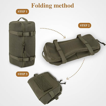 PETAC GEAR 3 PCS Tactical Modular Packing Cubes, Large Capacity Mesh Storage Bag - Image 4