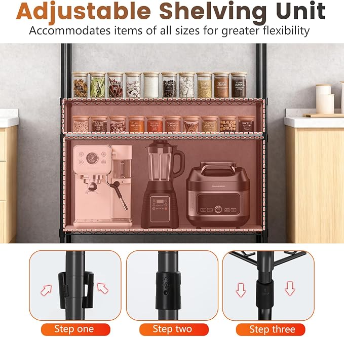FDW | 6-Tier Wire Storage Shelves - Image 7