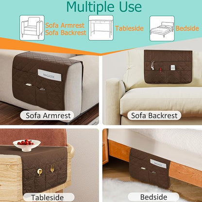 Remote Control Holder for Recliner Non-Slip Armchair Caddy Couch Armrest - Image 7