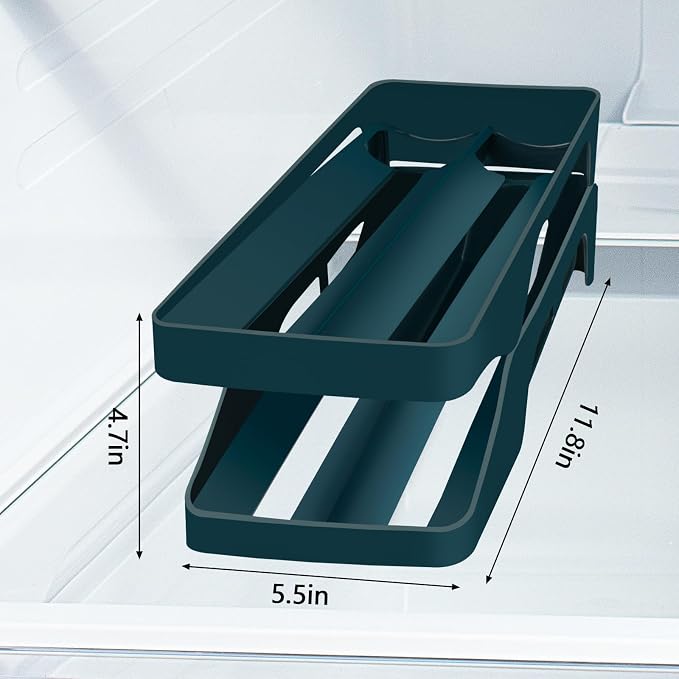 Egg Holder for Fridge Automatic Rolling Egg Dispenser for Refrigerator Kitchen - Image 5