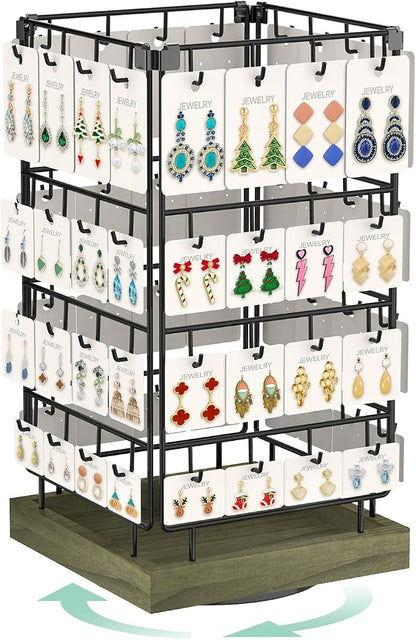 EsLuker.ly Rotating Earring Display Holder Stand by EsLukerly