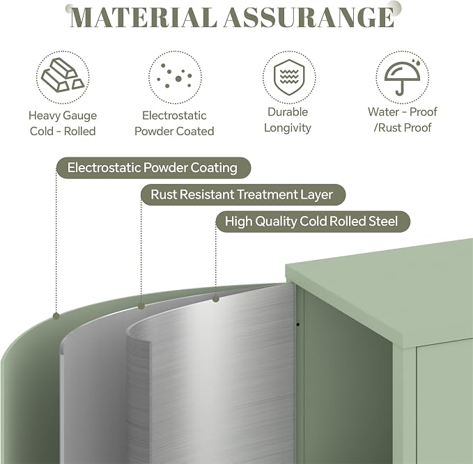 Metal Locker Storage Cabinet - Image 4